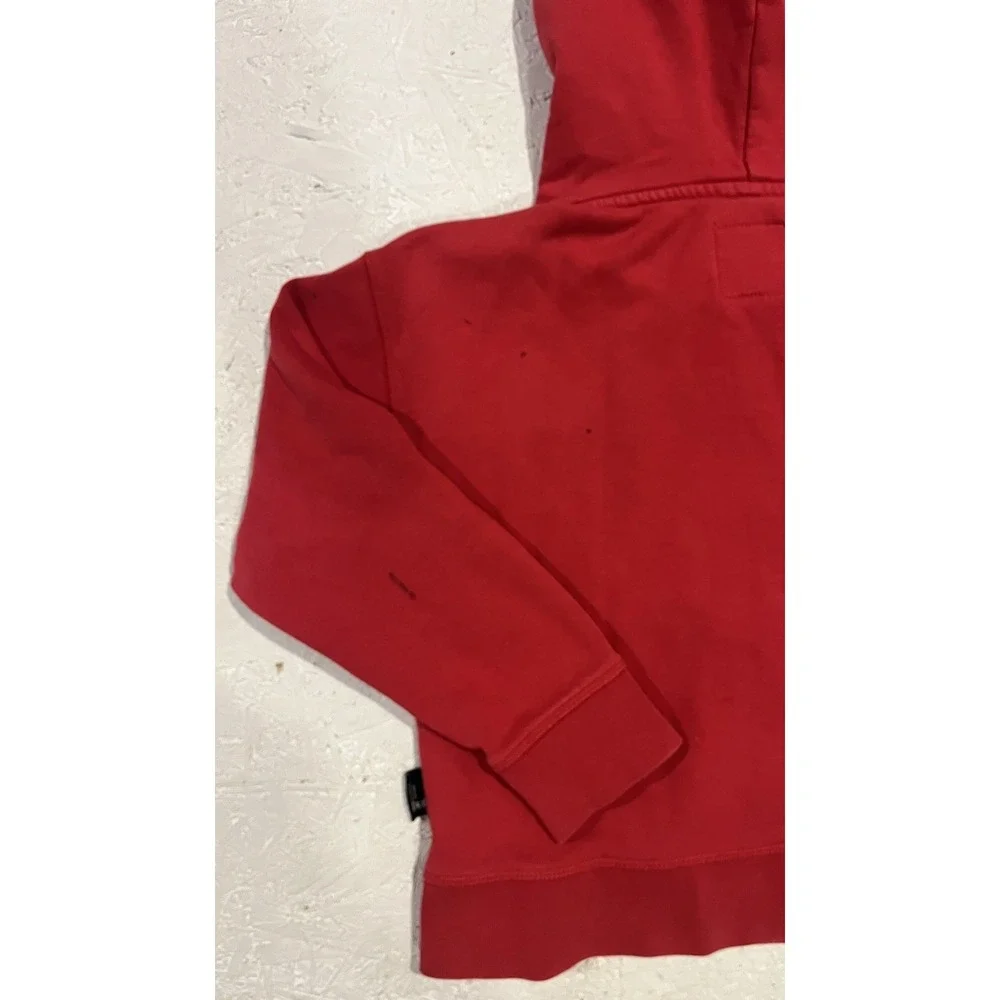 Gap Kids Sweatshirt Youth Size Medium Mickey Mouse Disney Red Fleece Hoodie‎